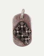 Cemetery Cross NYC Dog Tag Pendant