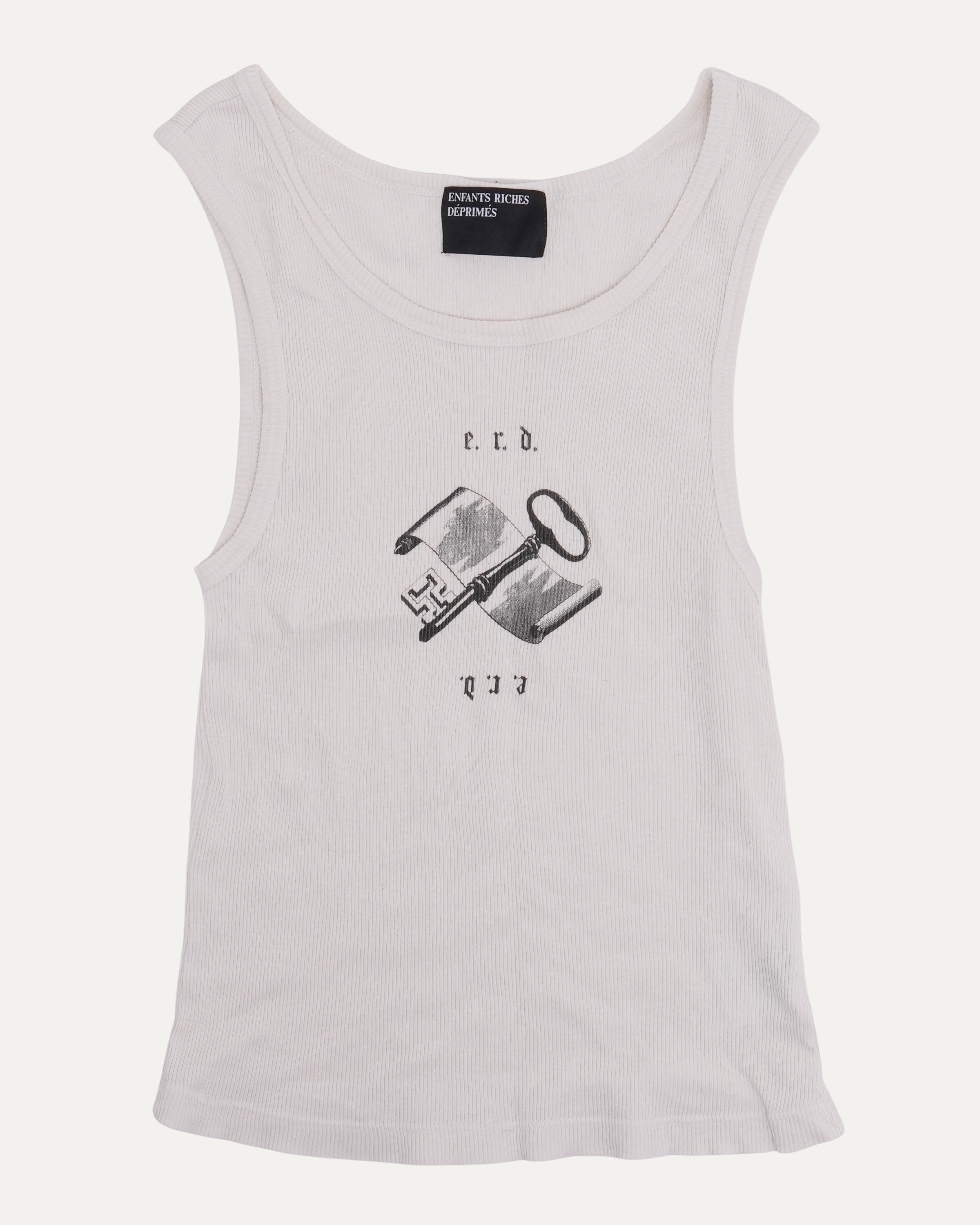 Enfants Riches Deprimes Academic Ribbed Tank Top – Justin Reed