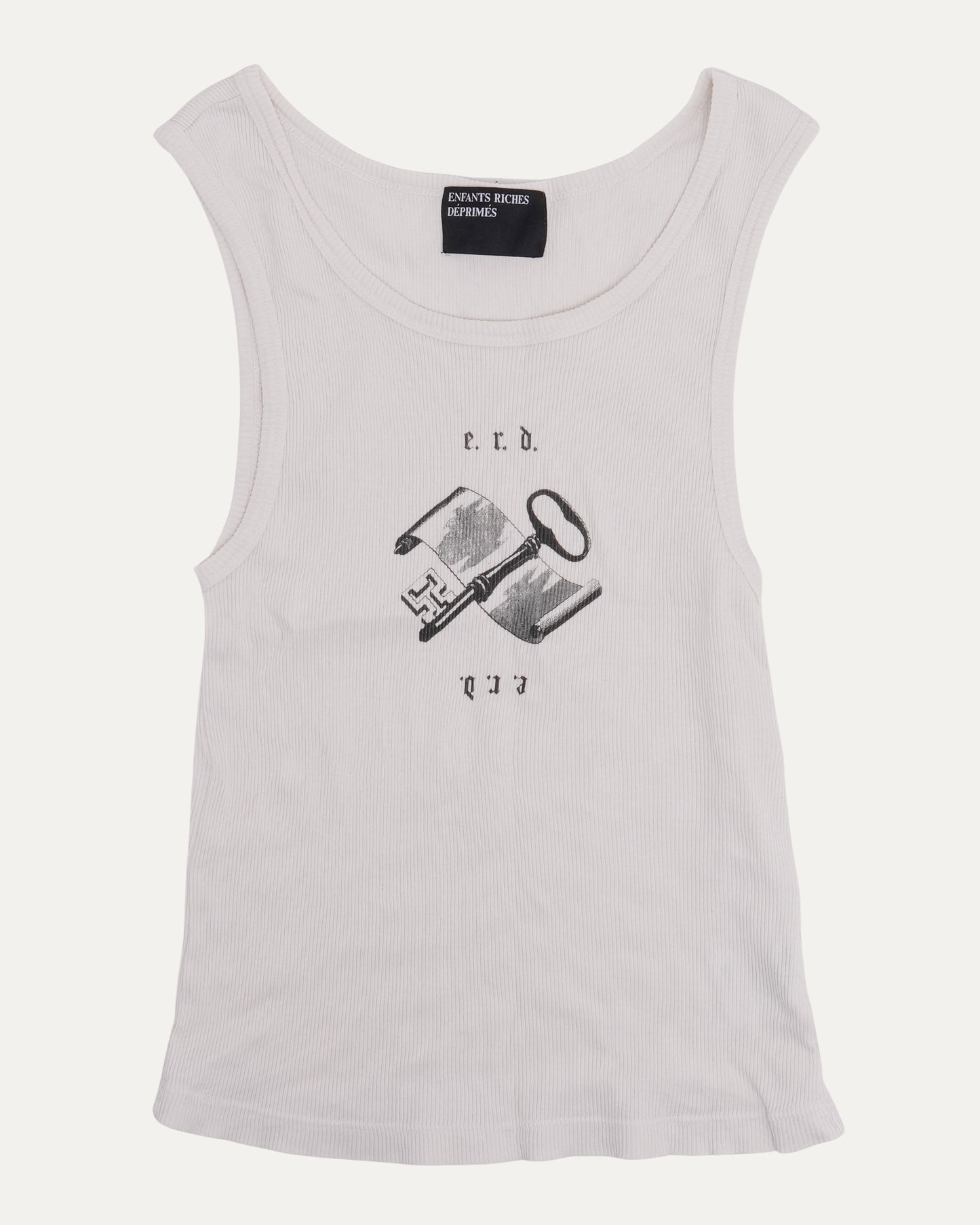 Academic Ribbed Tank Top