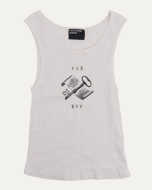 Academic Ribbed Tank Top