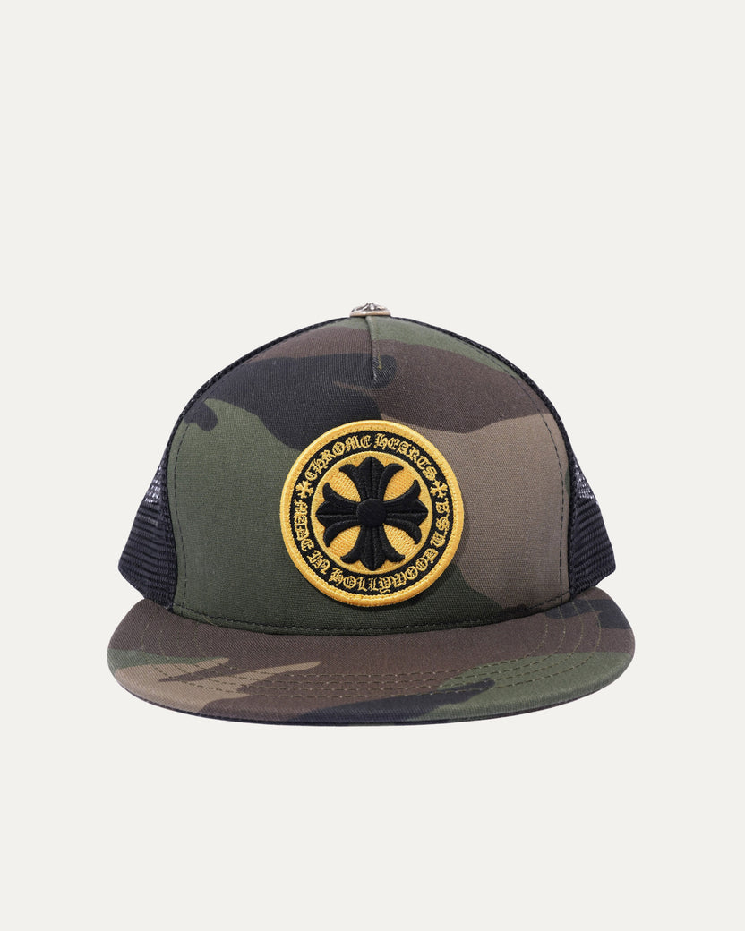 Plus Cross Seal Stamp Trucker Hat