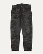 Camouflage Boro Repair Jeans