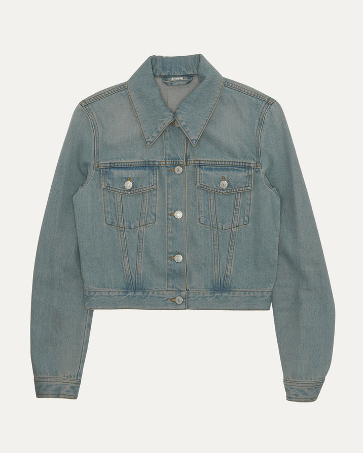 Jaguar Embroidered Denim Jacket