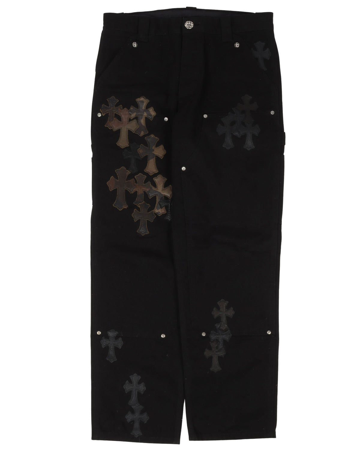 Chrome Hearts Cross Patch Double Knee Carpenter Pants – Justin Reed