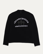Cemetery Cross Patch Cashmere Sweater