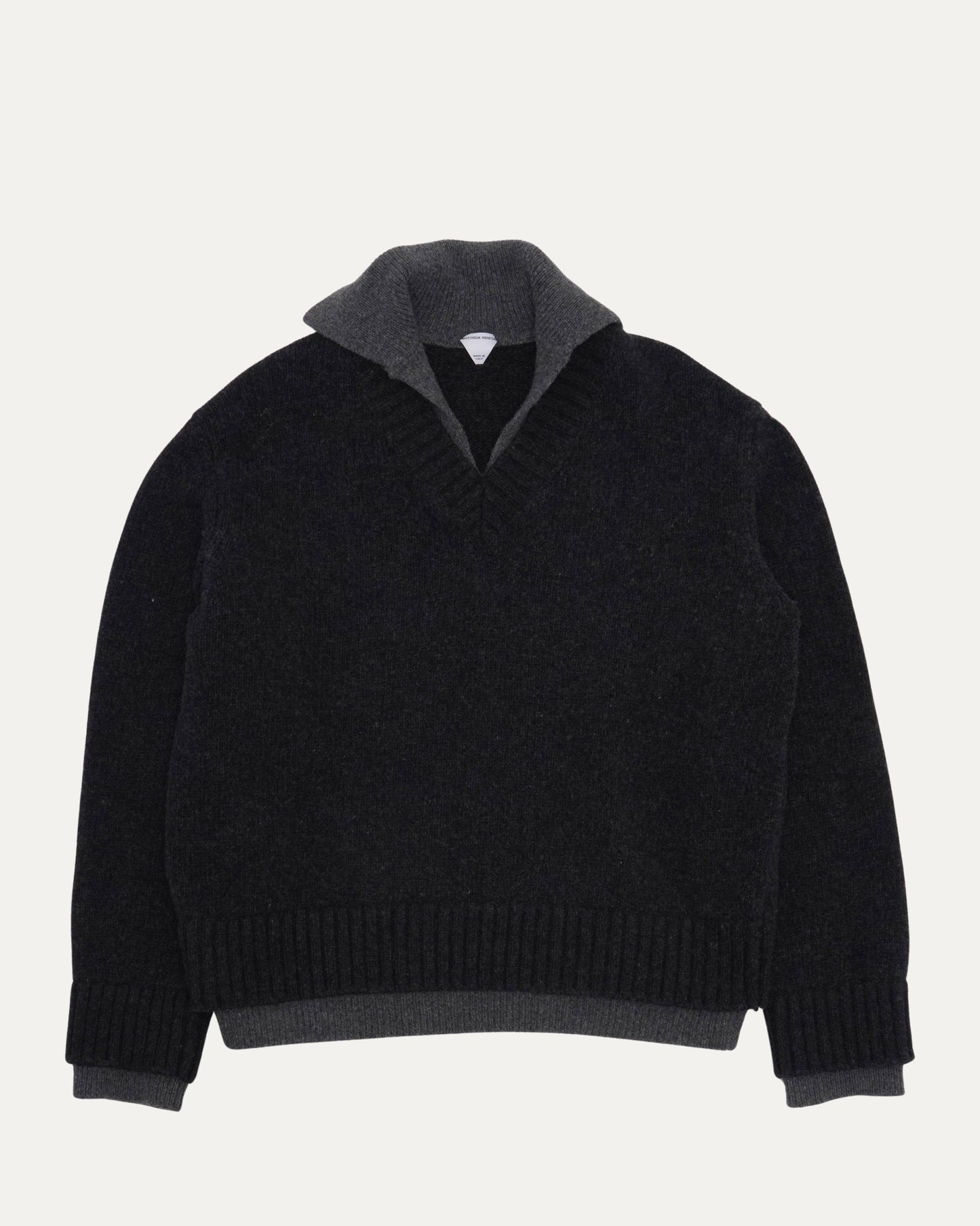 Layered Collared Sweater