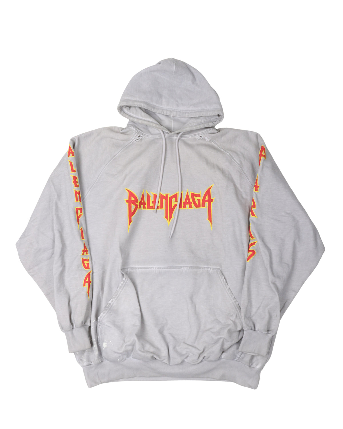 Balenciaga Unifit Metal Logo Hoodie – Justin Reed