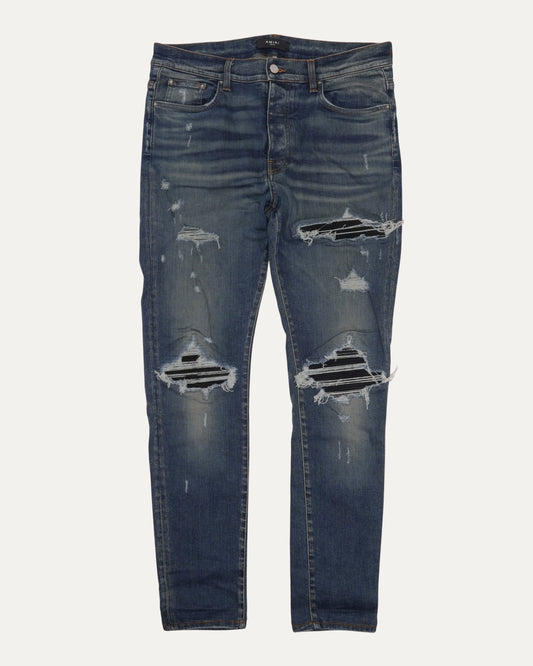 Repaired Distressed MX1 Jeans