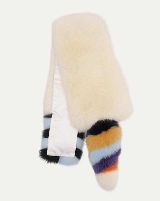 Fox Fur Stole Scarf