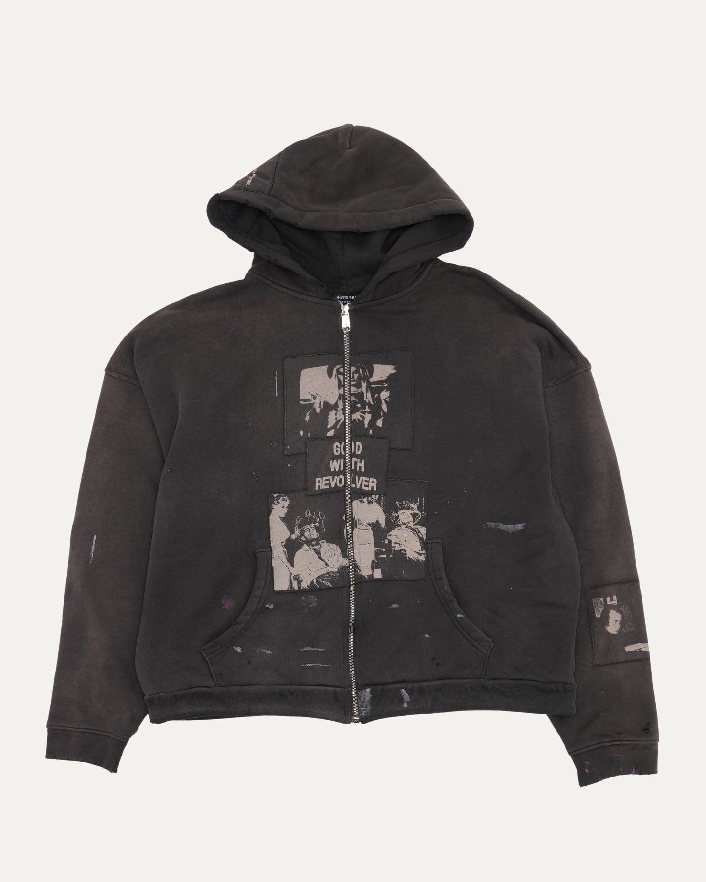 Revolver Assemblage Zip Hoodie