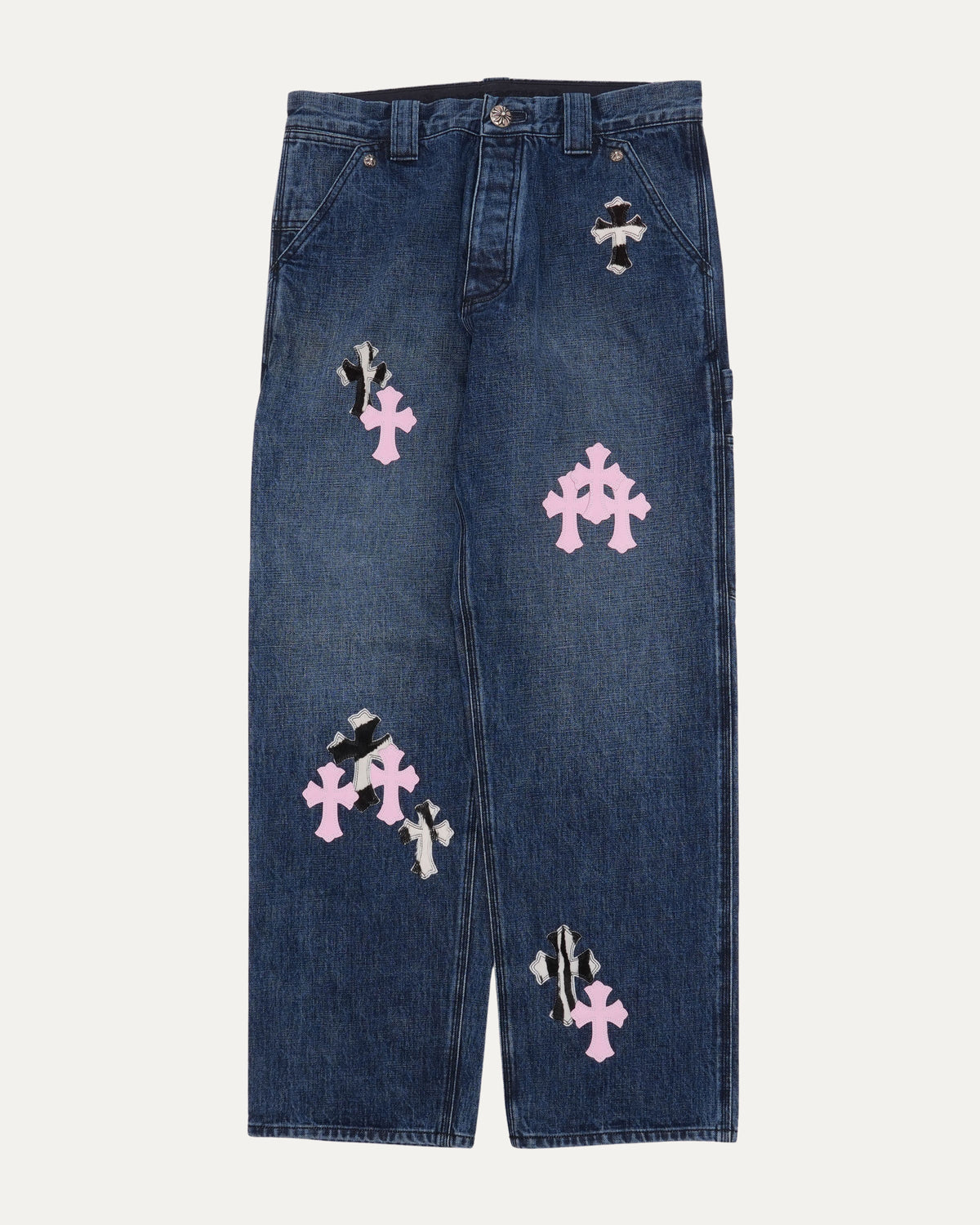 Turbo Diesel Cross Patch Carpenter Jeans