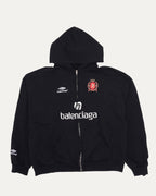 Medium Fit Aoyama Soccer Zip Up Hoodie