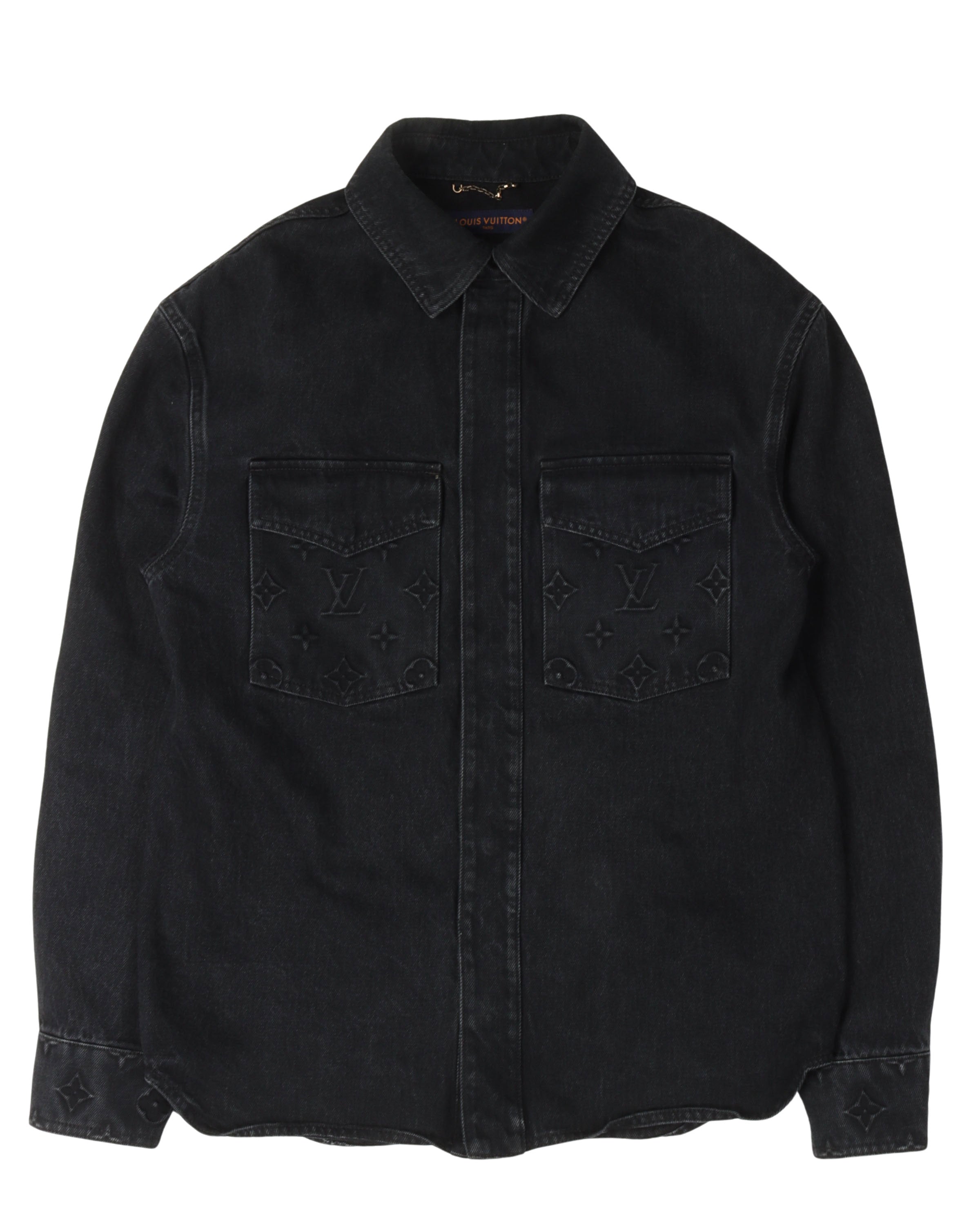 Monogram Denim Overshirt