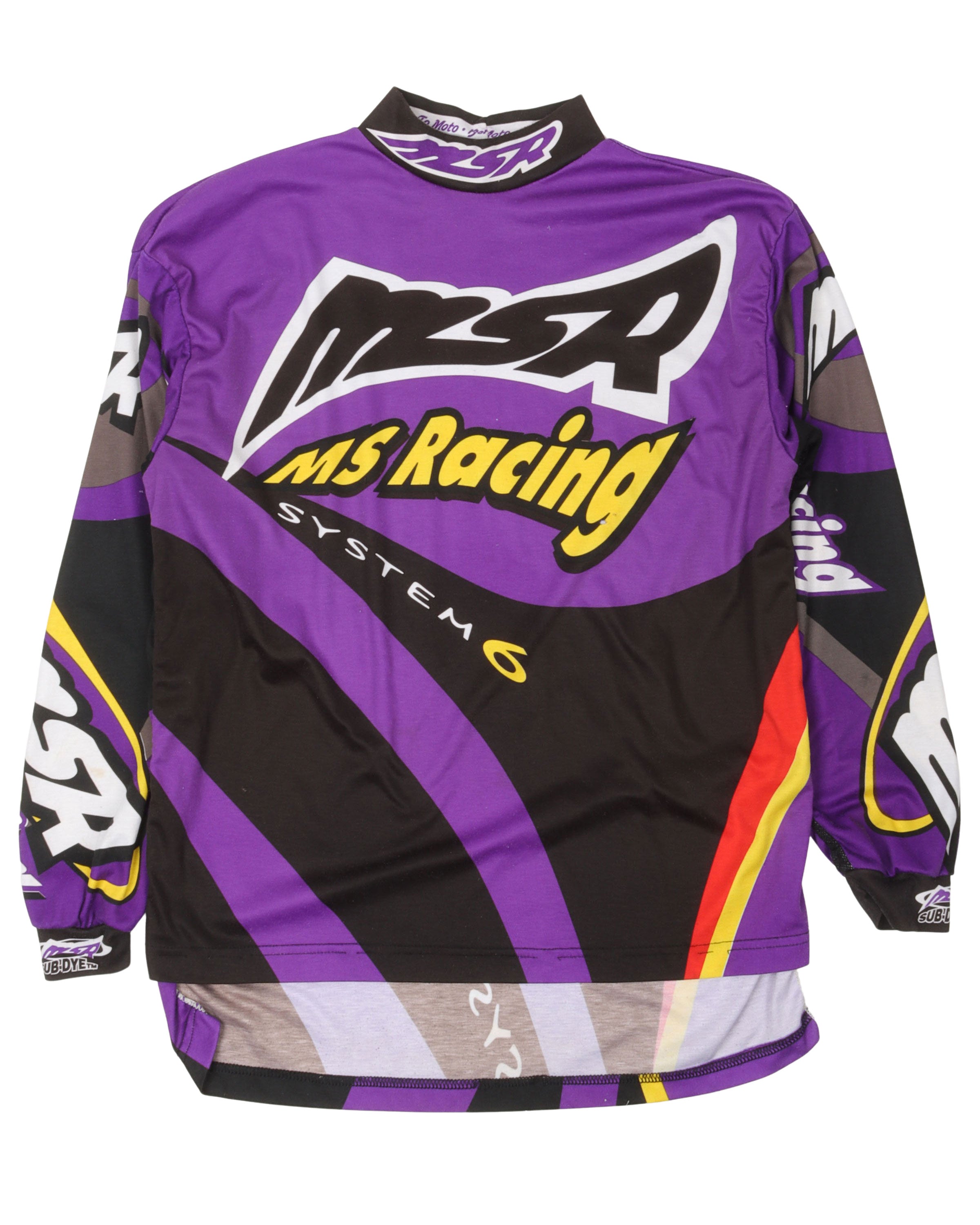 Msr Racing Vintage MSR Racing System 6 Racing Jersey – Justin Reed