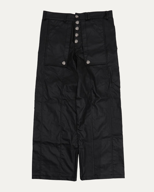 Coated Cargo Pants