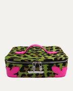 Leopard Pony Hair Jewelry Case