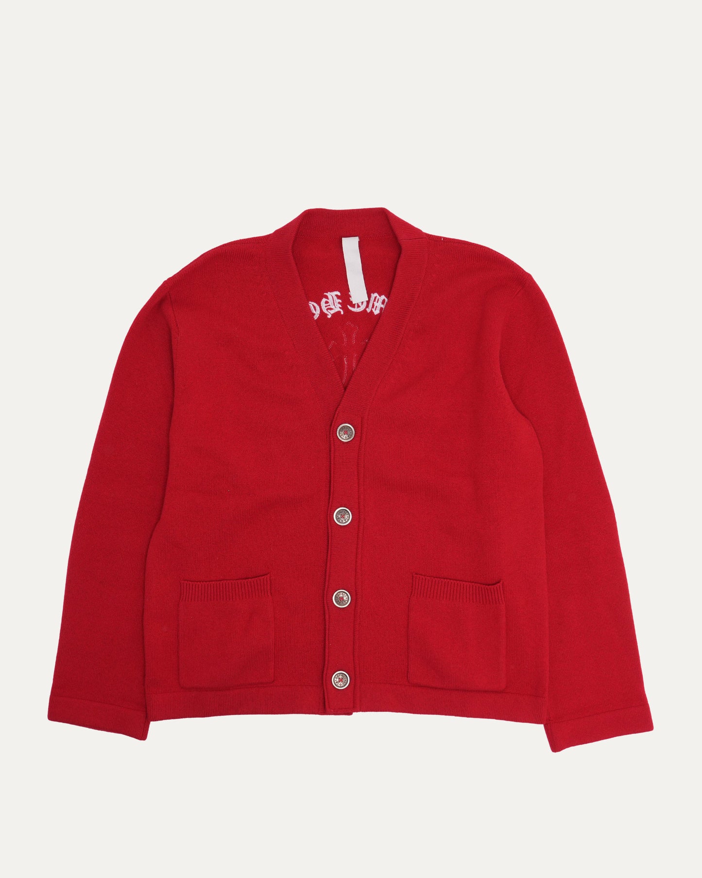 Cross Patch Cashmere Cardigan