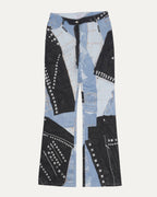 FW 2004 Trompe L'Oeil Denim Print Pants