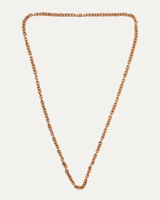 Gold Paper Chain Necklace