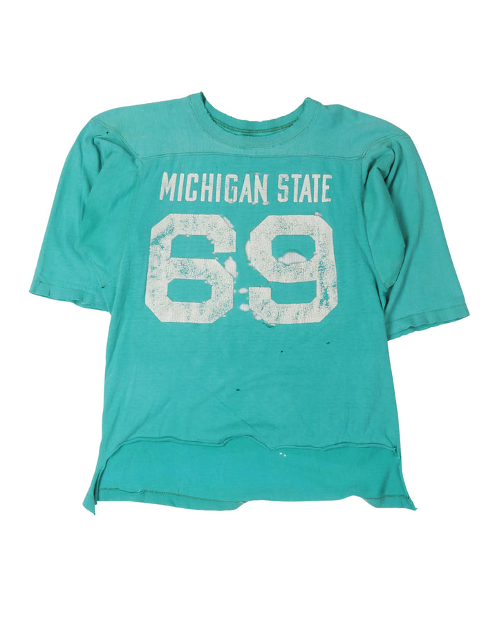 Repaired Michigan State University Football T-Shirt