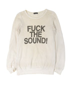 Fuck The Sound Mesh Long Sleeve T-Shirt