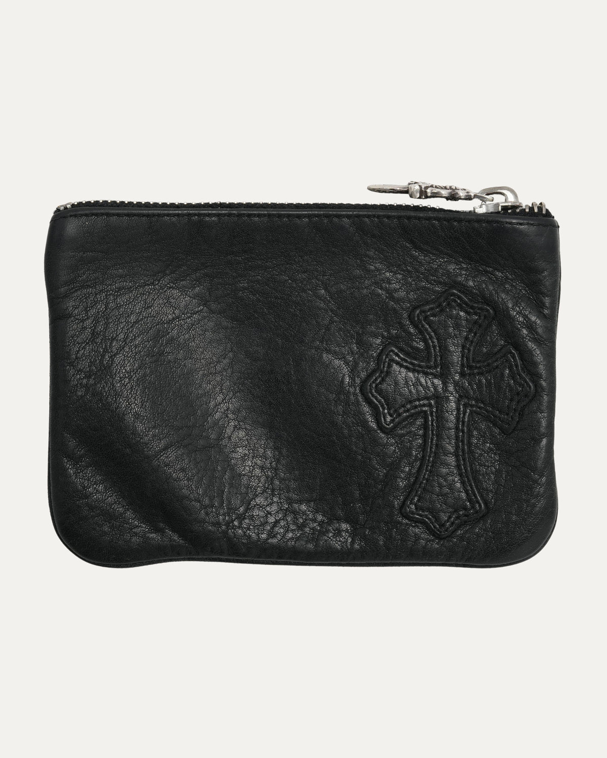 Cross Patch Zip Wallet