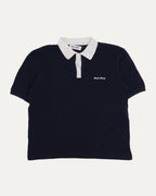 Contrast Collar Polo Shirt