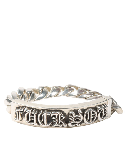 "FUCK YOU" ID Bracelet