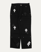 Cross Patch Double Knee Carpenter Pants