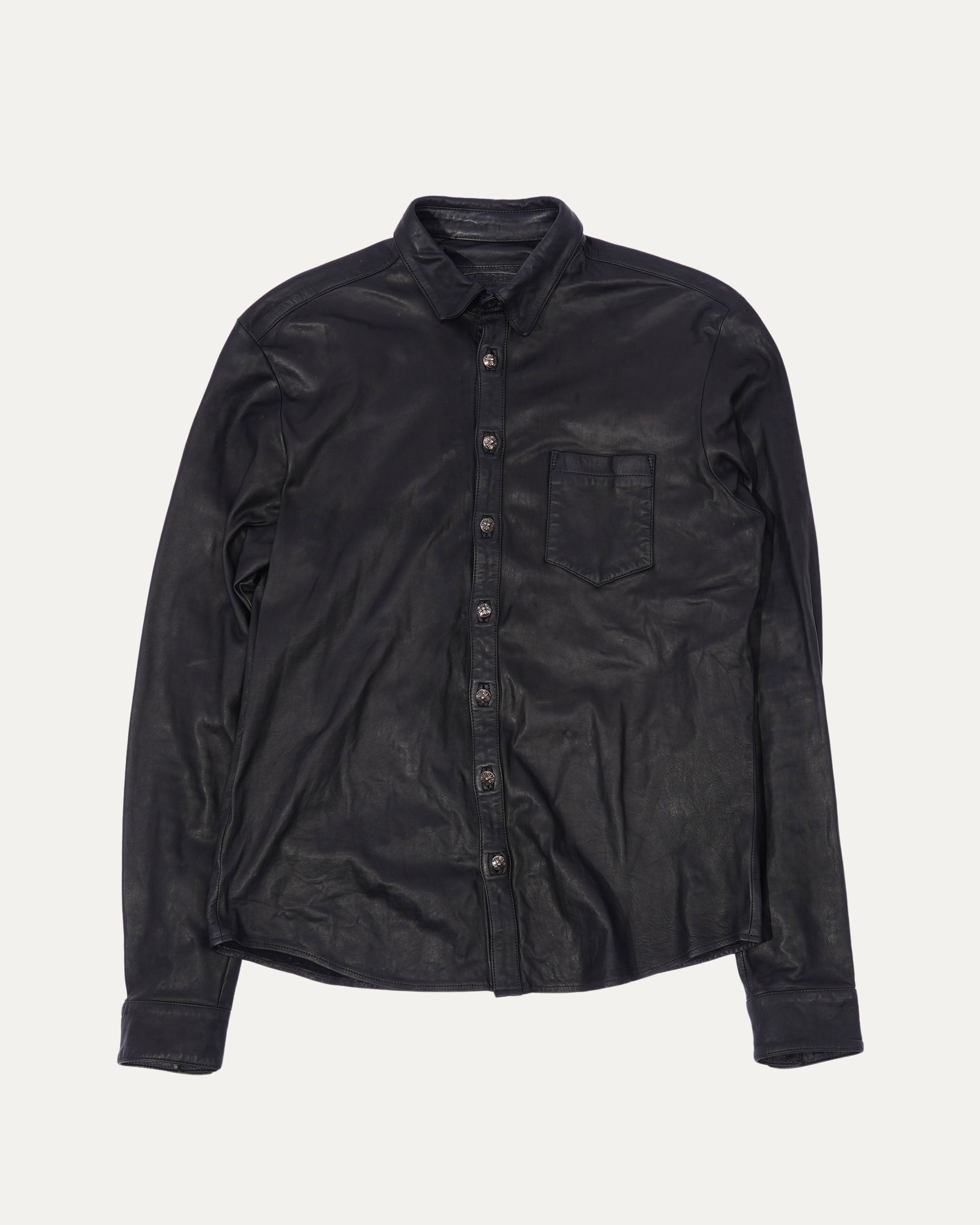 Lamb Leather Shirt