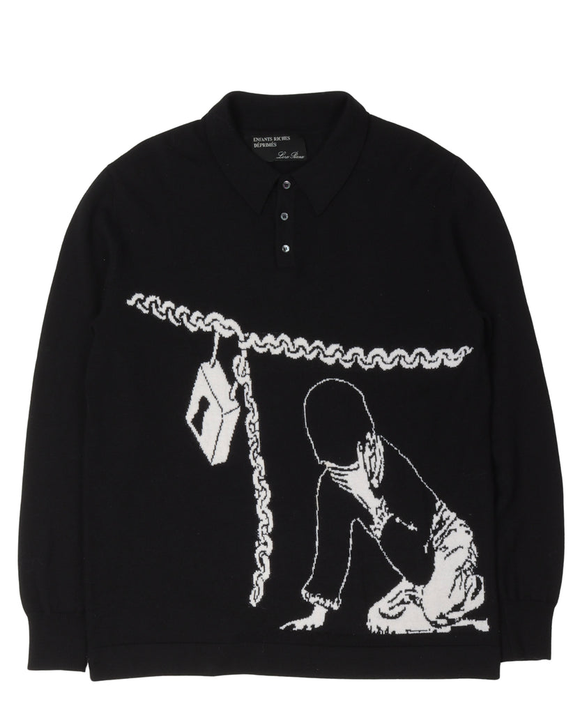 Loro Piana Boy With Chain Sweater