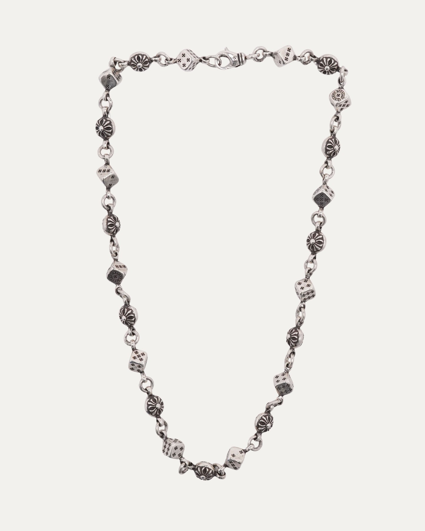 Dice and Plus Ball Necklace