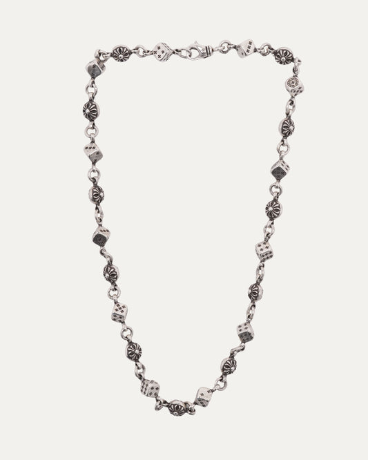 Dice and Plus Ball Necklace
