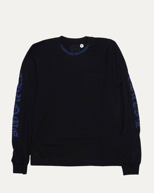 Neck Logo Long Sleeve T-Shirt