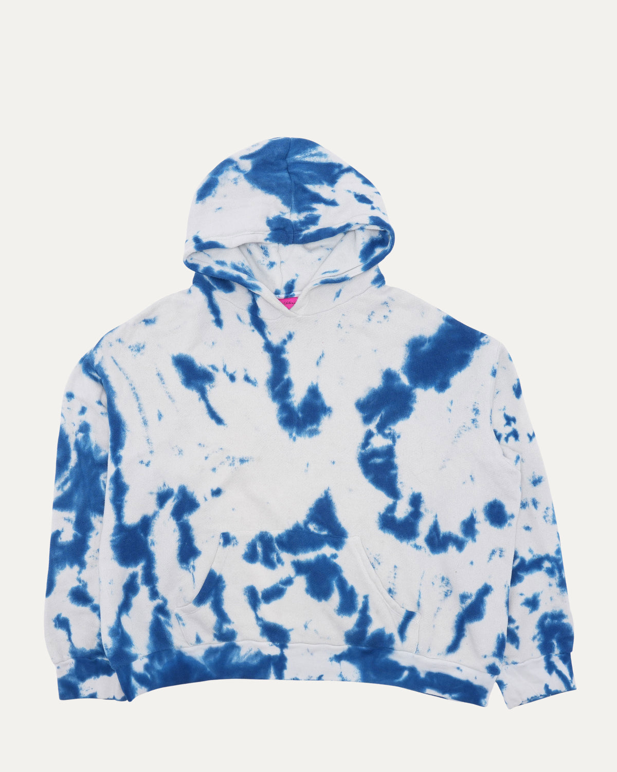 Cashmere Blend Tie Dye Hoodie
