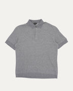 Linen-Silk Blend Polo
