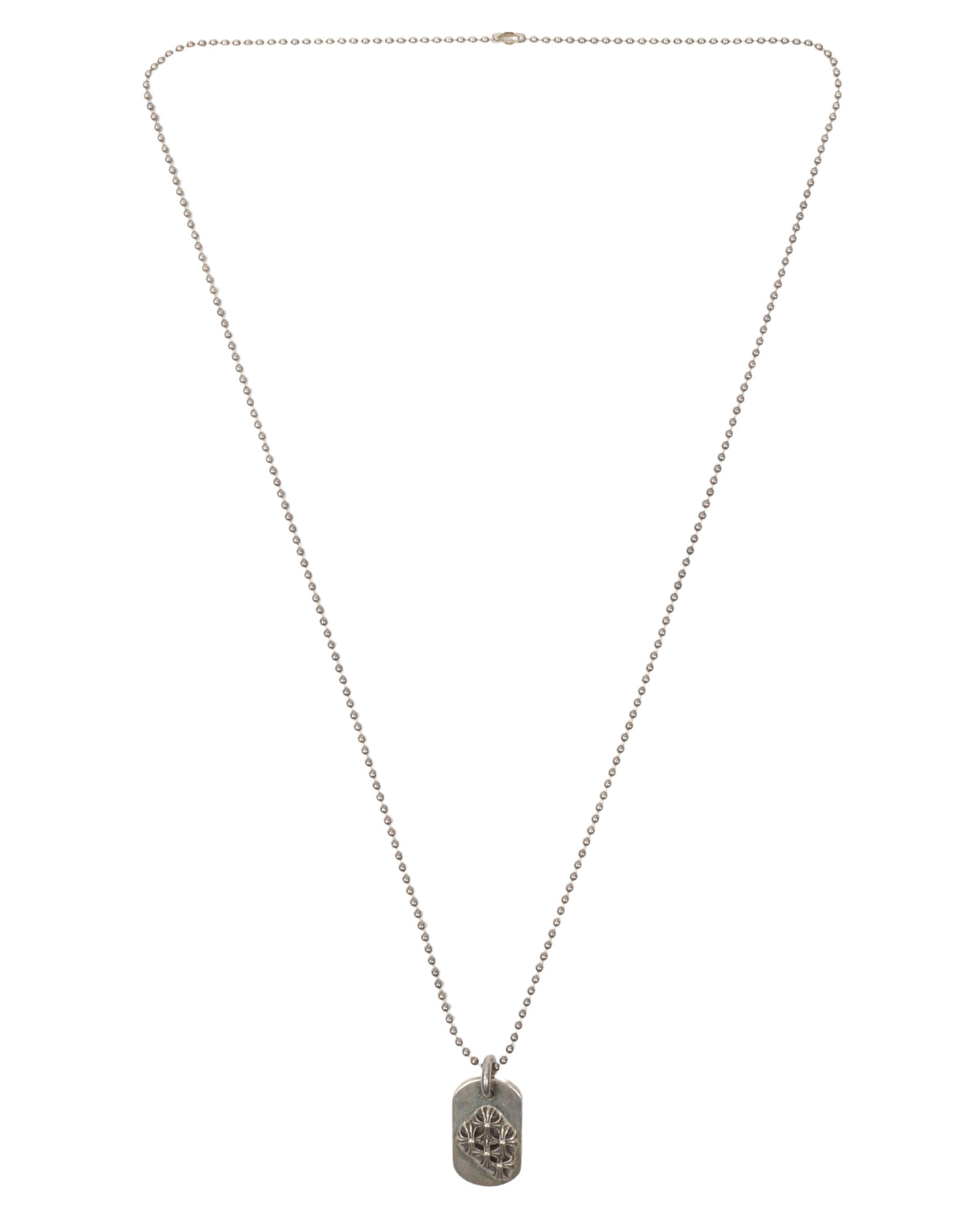 Multicross Mini Dog Tag Pendant w/ Chain
