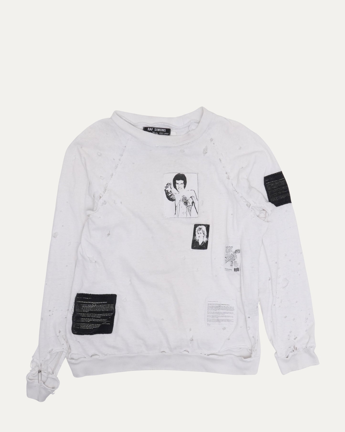 Distressed Long Sleeve T-Shirt