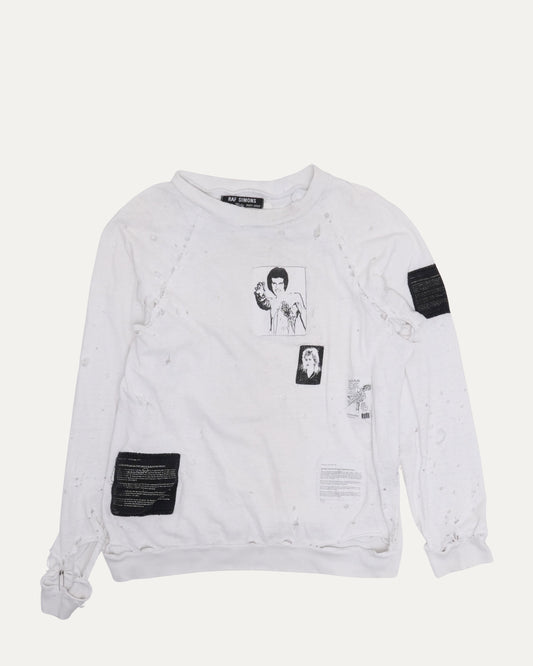Distressed Long Sleeve T-Shirt