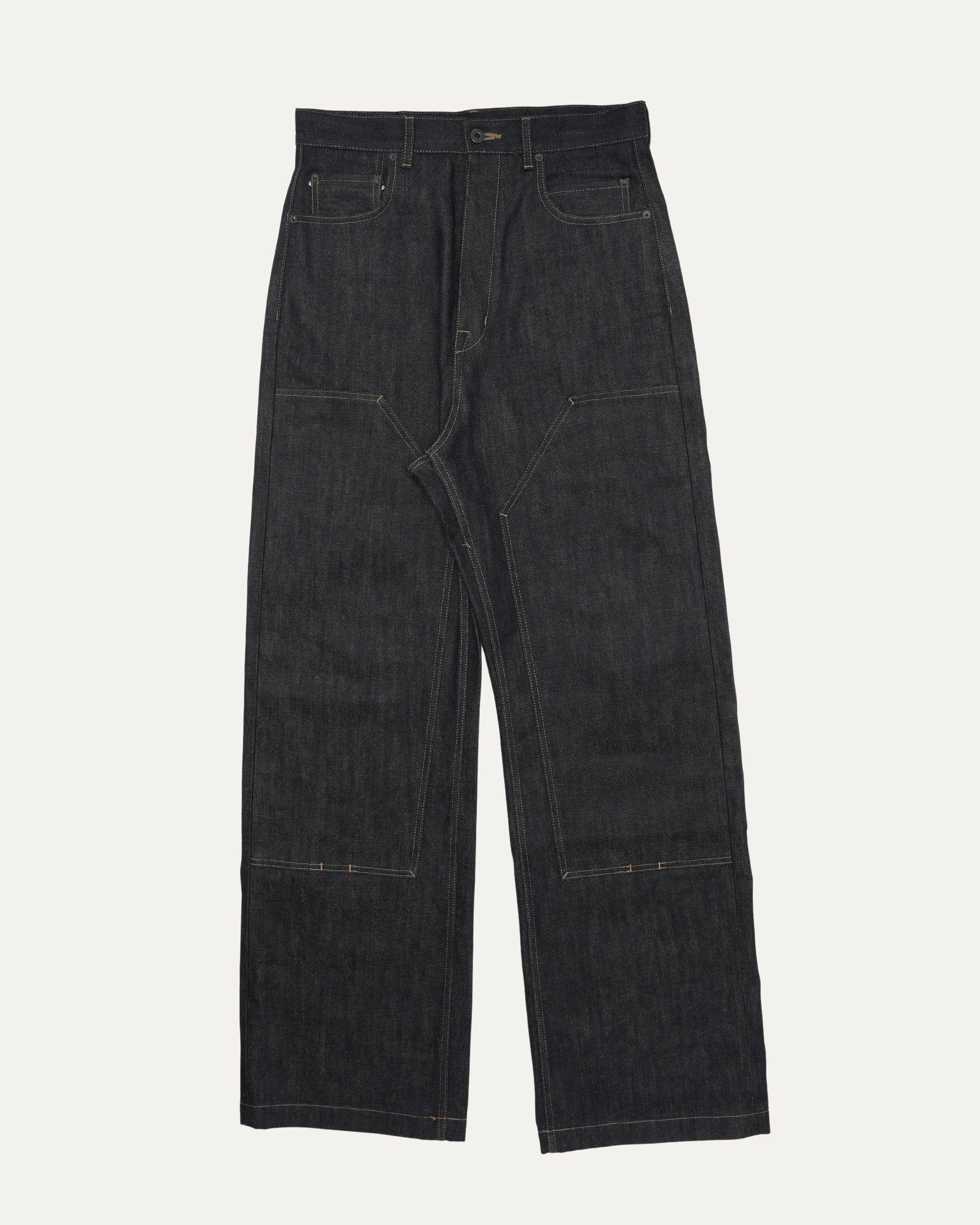 Geth Cut Double Knee Jeans