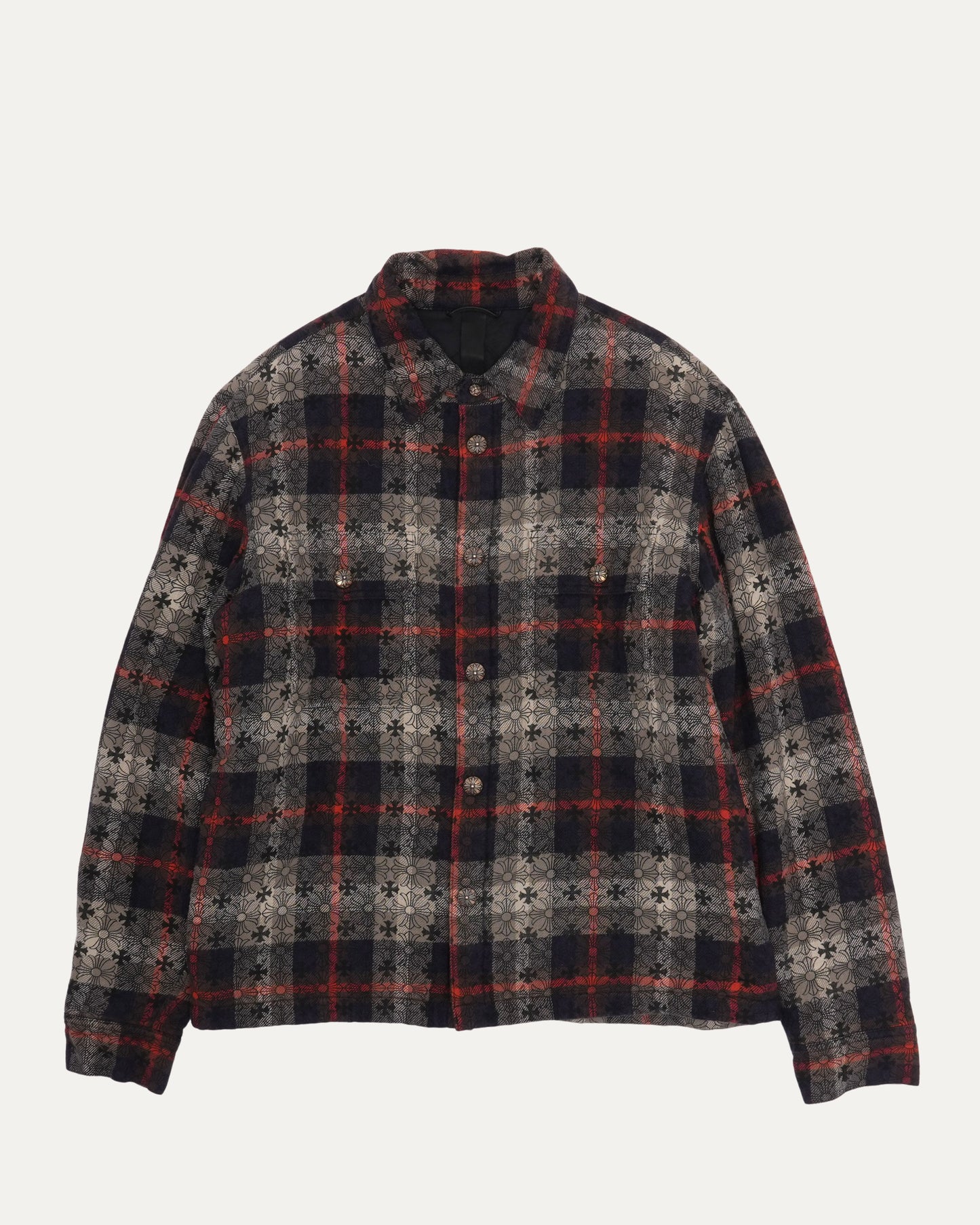 Monogram Flannel Work Dog Shirt