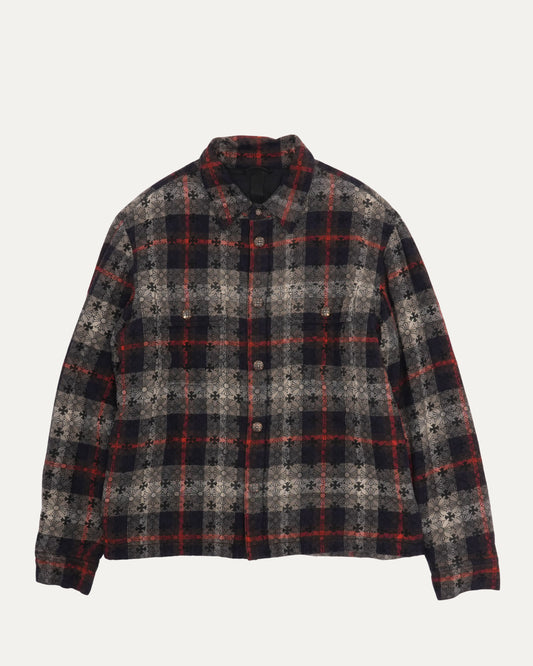 Monogram Flannel Work Dog Shirt