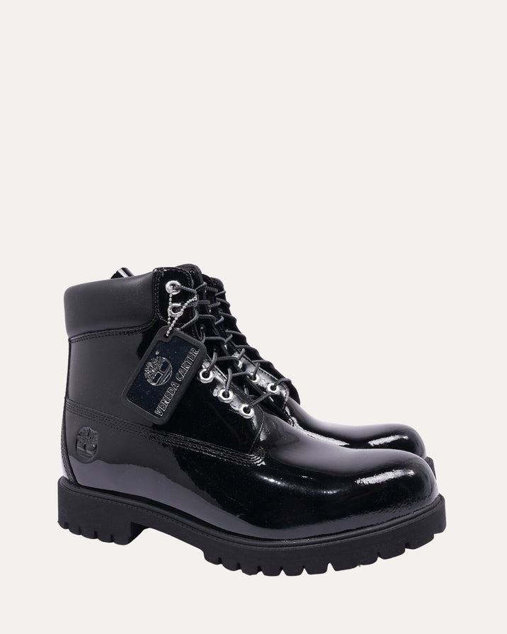 Veneda Carter Patent Leather Boots