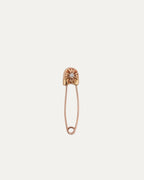 22k Gold and Diamond Safety Pin
