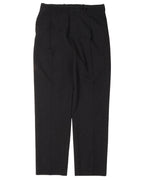 Virgin Wool Pleated Trousers
