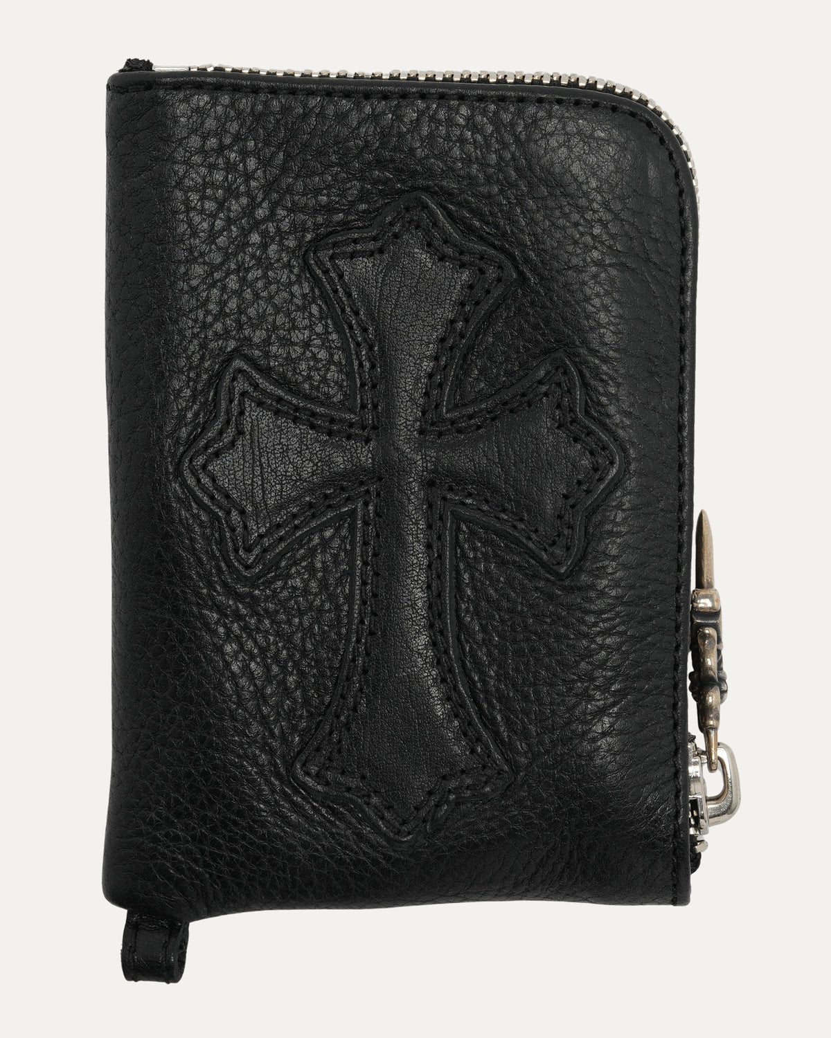 Cross Patch Zip Wallet