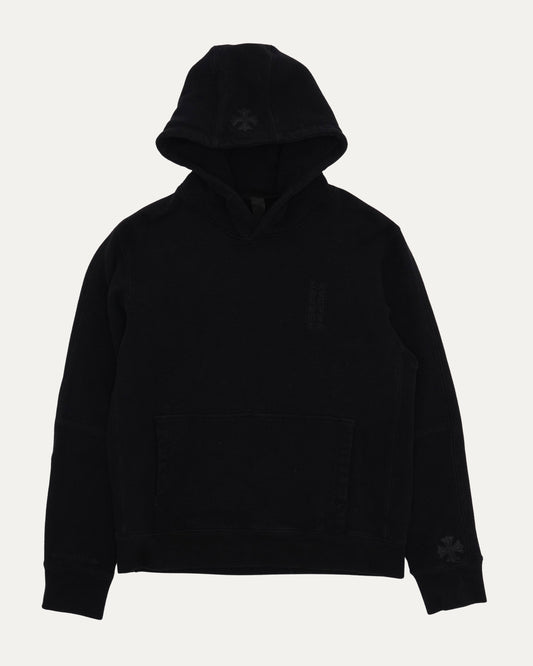 Vertical Logo Plus Cross Patch Hoodie