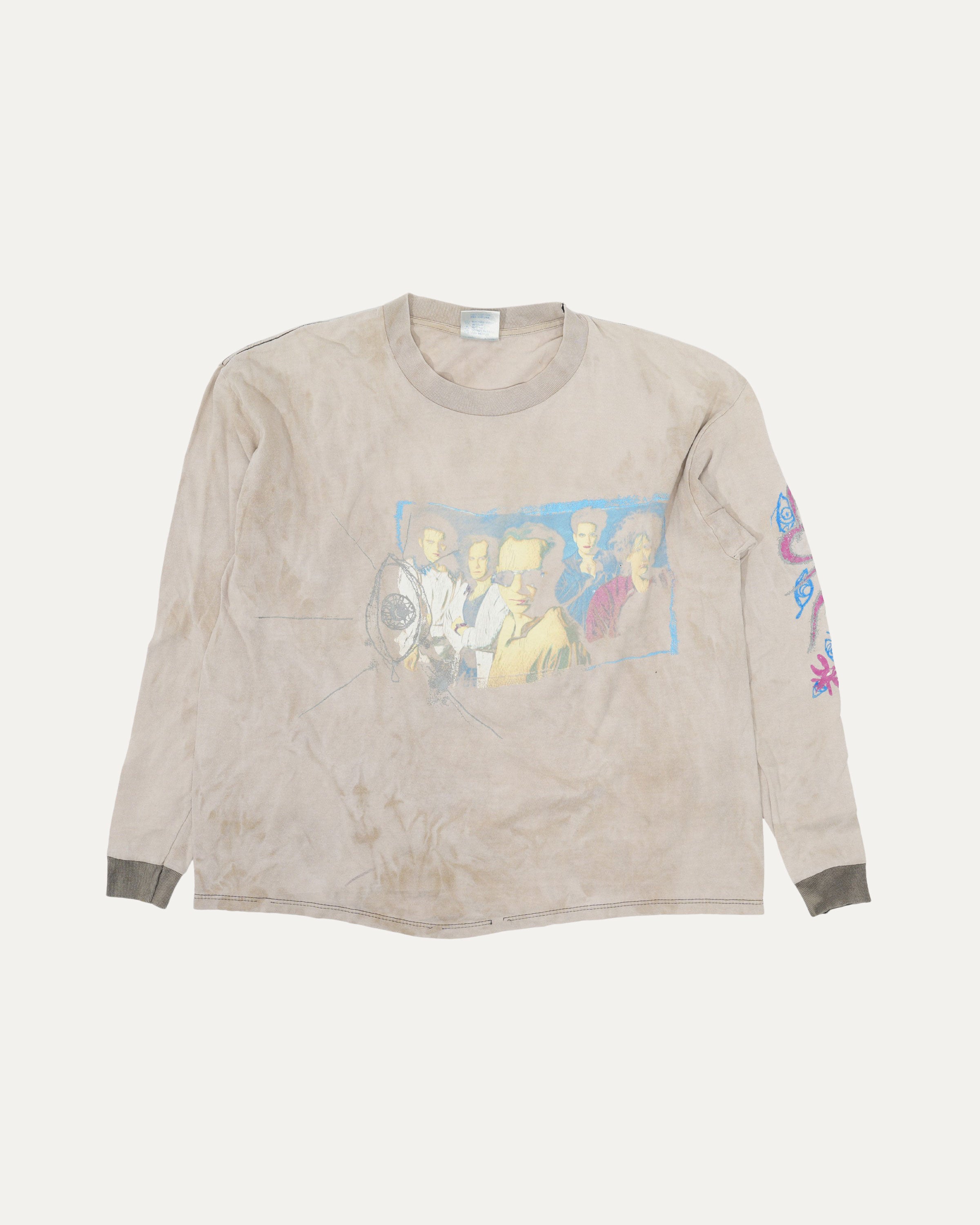 The Cure Wish 1992 Tour Long Sleeve T-Shirt