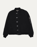 Front Clasp Bomber Jacket