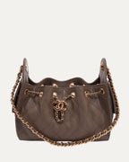 Caviar Leather Quilted Mini 25 Hobo Bag